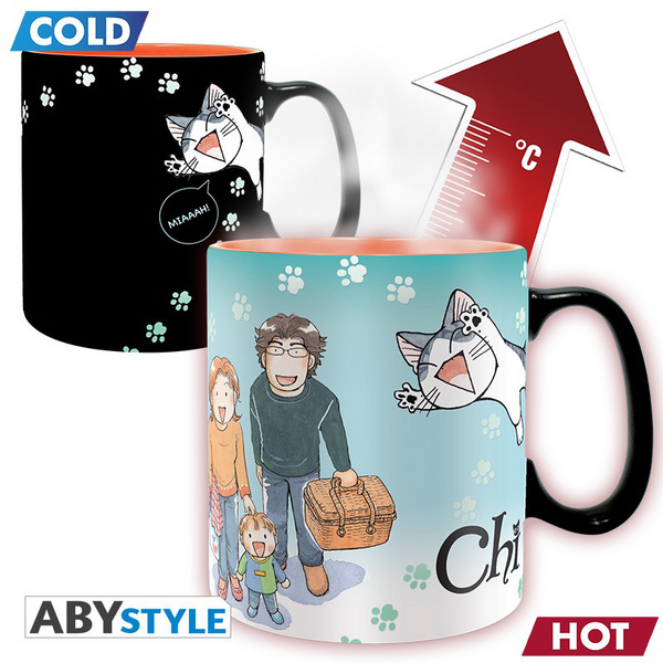Kleine Katze Chi Tasse (460 ml) - Chi & Fish - ABYStyle 