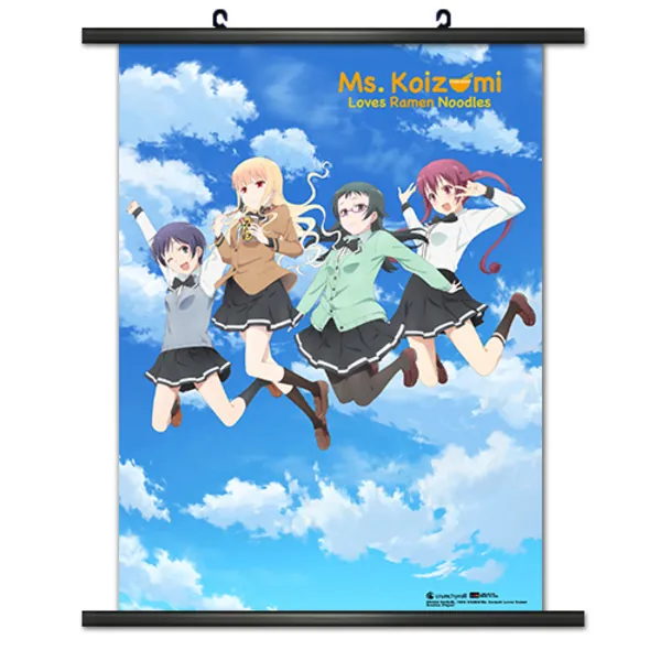 Koizumi-San, Takahashi Jun, Osawa Yuu & Nakamura Misa - Wallscroll - Ms. Koizumi loves Ramen Noodles 01 - 80155
