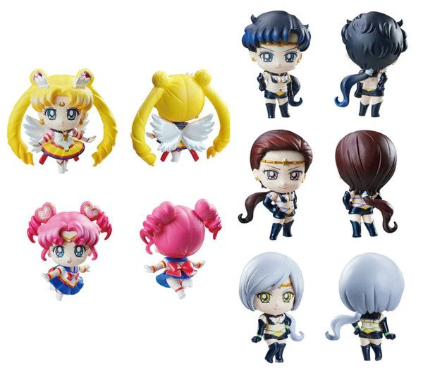 Komplettset - Sailor Moon Petit Chara Land - Sailor Stars