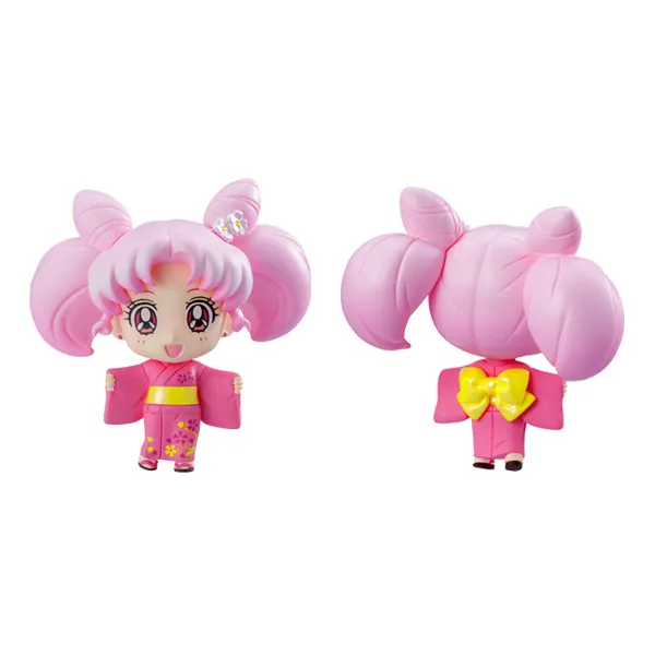 Komplettset - Sailor Moon Petit Chara Land - Yukata Special, Let's Go to the Festival (6 Figuren)