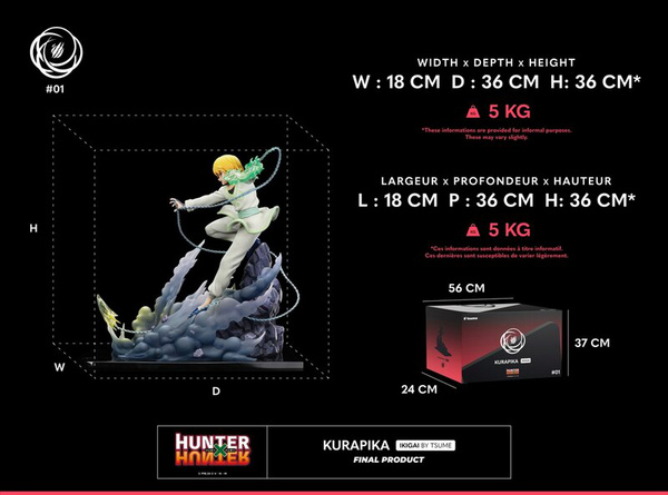 Kurapika - Hunter x Hunter Ikigai #1 - Tsume
