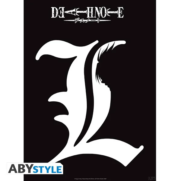 L & Group - Set 2 Chibi Poster - (52x38 cm) - Death Note - AbyStyle