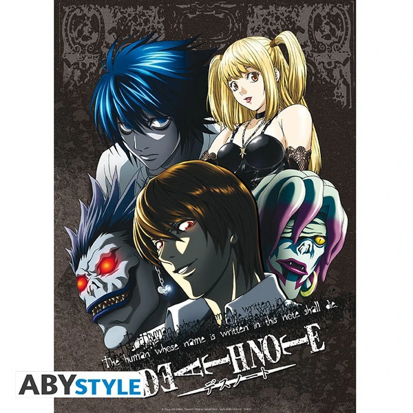 L & Group - Set 2 Chibi Poster - (52x38 cm) - Death Note - AbyStyle
