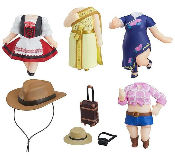 LoveLive!Sunshine!! Nendoroid More Zubehör-5er-Set World Image Girls Vol. 2