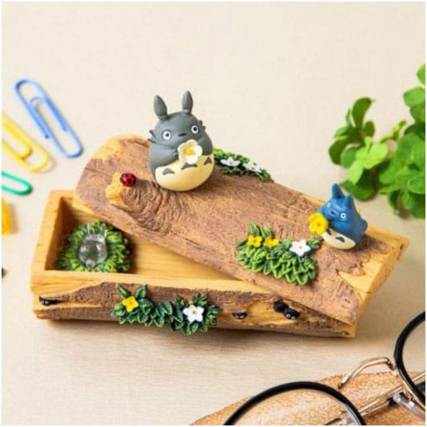 Totoro mit Trumpete - Mein Nachbar Totoro - Diorama / Aufbewahrungsbox - Semic
