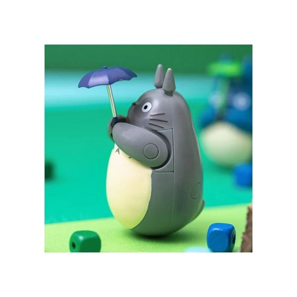 Totoro - Mein Nachbar Totoro - Figur mit rundem Boden - Big Totoro with leaf - Semic