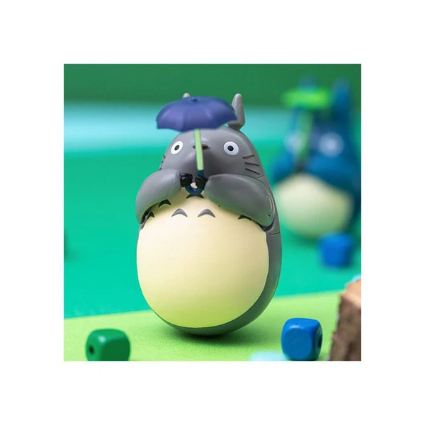 Totoro - Mein Nachbar Totoro - Figur mit rundem Boden - Big Totoro with leaf - Semic