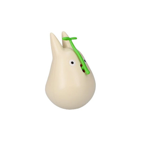 Kleiner Totoro mit Blatt - Mein Nachbar Totoro - Figur mit rundem Boden - Semic
