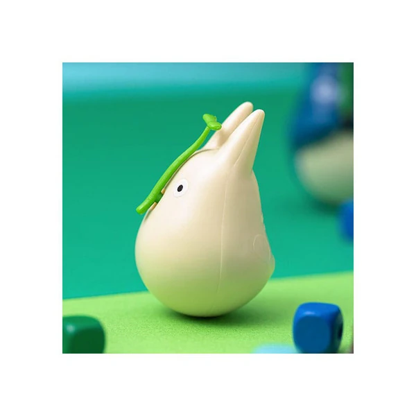 Kleiner Totoro mit Blatt - Mein Nachbar Totoro - Figur mit rundem Boden - Semic