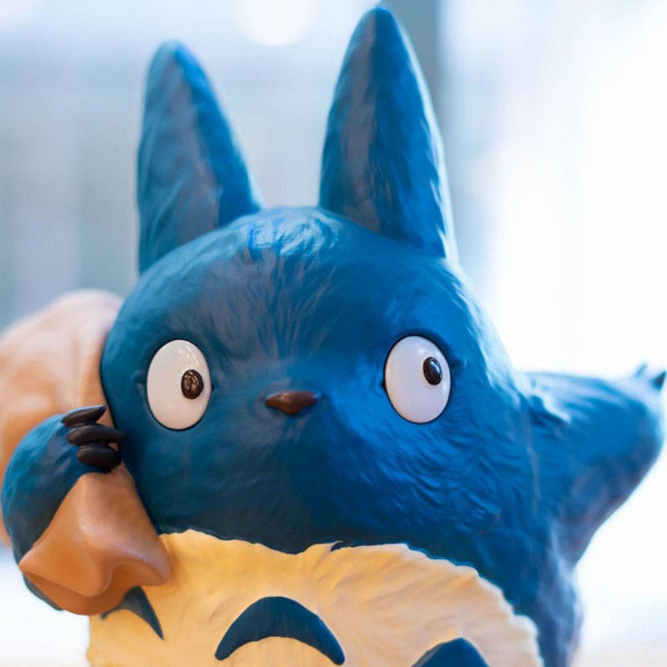 Totoro - Mein Nachbar Totoro - handbemalte Statue - Semic
