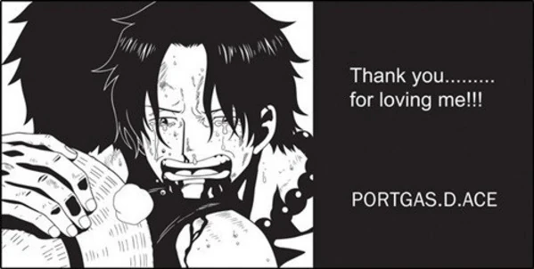 Monkey D. Luffy - Portgas D. Ace - One Piece - Dekotuch