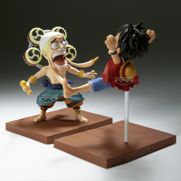 Monkey D. Ruffy & Enel - One Piece - WCF Log Stories - Banpresto