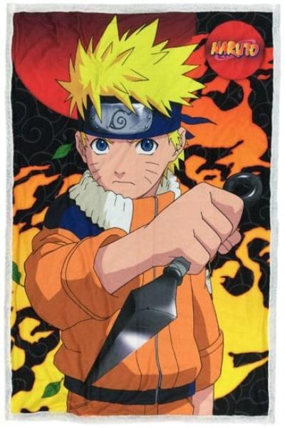 Naruto Fleecedecke 100 x 150 cm - Halantex