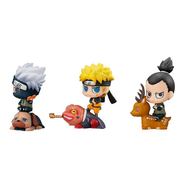 Naruto Shippuden (New Color!) - Petit Chara Land Sammelfiguren - Special Set - MegaHouse