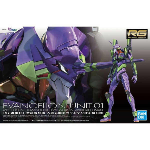 Evangelion Unit-01 - RG - Neon Genesis Evangelion Model Kit - Bandai