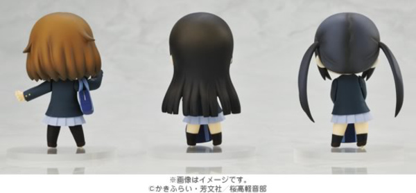 K-ON! - Nakano Azusa - Akiyama Mio - Hirasawa Yui - Nendoroid Petit K-ON! Set TBSishop & Lawson Exclusive Ver.