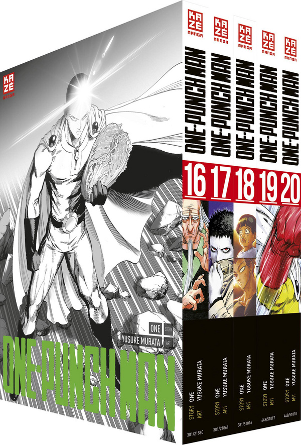 ONE-PUNCH MAN – Band 16-20 im Sammelschuber 