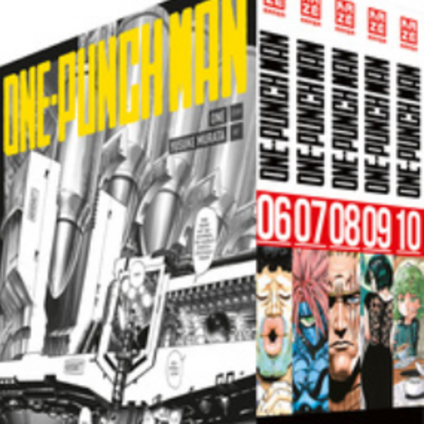 ONE-PUNCH MAN – Band 6-10 im Sammelschuber 