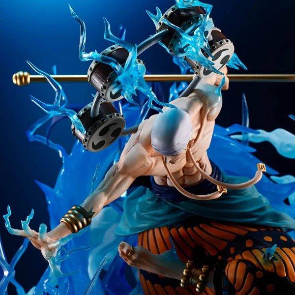Enel - One Piece - FiguartsZERO - Extra BattleStatue - Sixty Million Volt Lightning Dragon Ver. - Bandai Tamashii Nations