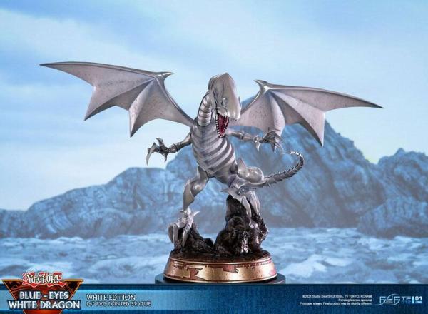Blauäugiger Weißer Drache - Weiße Edition - First 4 Figures Yu-Gi-Oh! PVC Figur