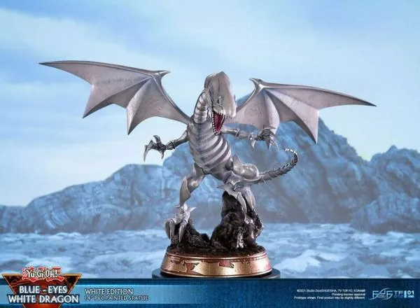 Blauäugiger Weißer Drache - Weiße Edition - First 4 Figures Yu-Gi-Oh! PVC Figur