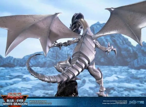 Blauäugiger Weißer Drache - Weiße Edition - First 4 Figures Yu-Gi-Oh! PVC Figur