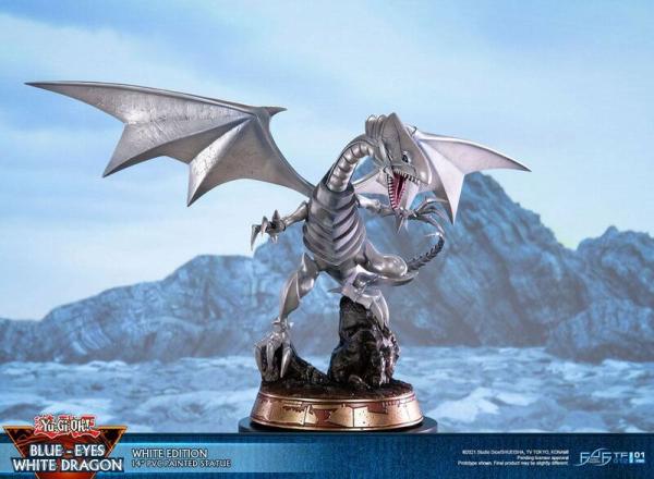 Blauäugiger Weißer Drache - Weiße Edition - First 4 Figures Yu-Gi-Oh! PVC Figur