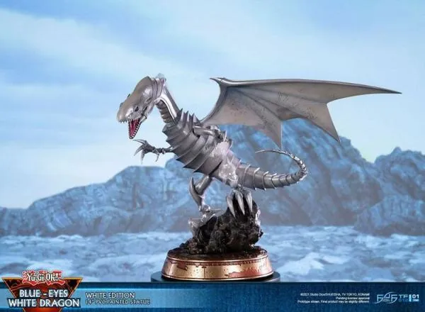 Blauäugiger Weißer Drache - Weiße Edition - First 4 Figures Yu-Gi-Oh! PVC Figur