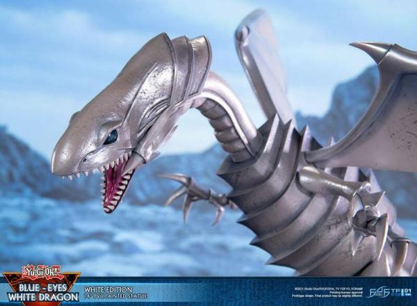 Blauäugiger Weißer Drache - Weiße Edition - First 4 Figures Yu-Gi-Oh! PVC Figur
