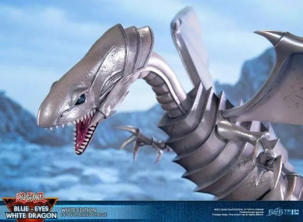 Blauäugiger Weißer Drache - Weiße Edition - First 4 Figures Yu-Gi-Oh! PVC Figur