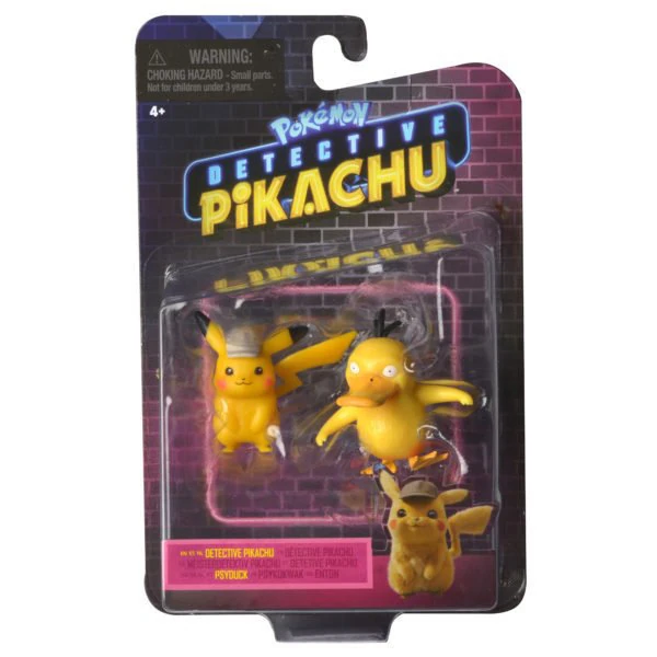 Pikachu & Enton - Battle Mini Figures - Pokémon: Meisterdetektiv Pikachu