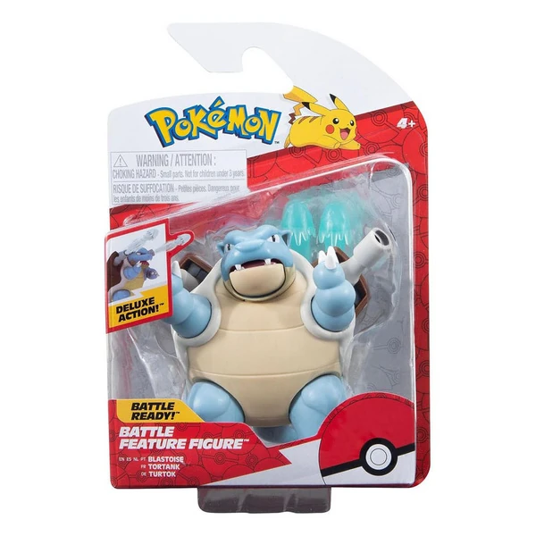 Turtok - Pokémon - Battle Feature Figur - Jazwares