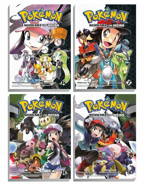 Pokémon – Manga Pack 14 – Bundle 14: Schwarz und Weiss Pokémon – Manga Pack 14 – Bundle 14: Schwarz und Weiss