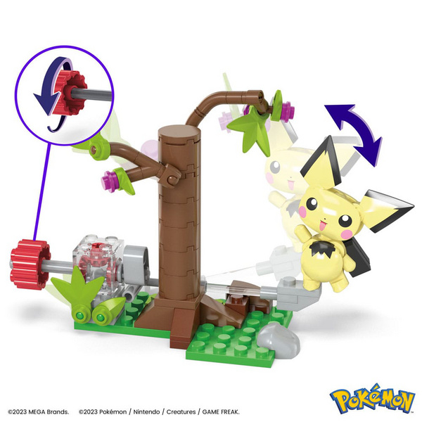 Pichus Wald-Futtersuche - Pokémon - Mega Construx Bauset - Mattel