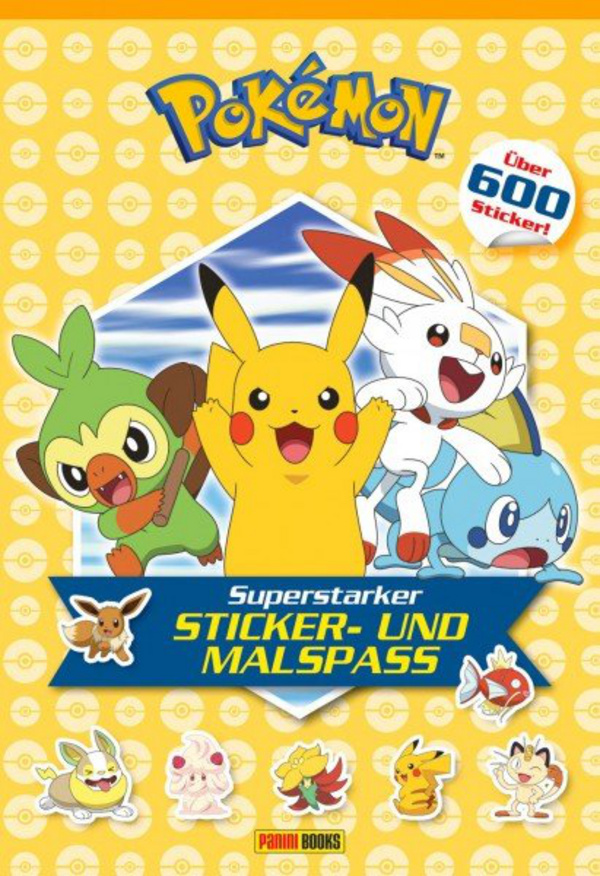 Pokémon - Panini - Superstarker Sticker- und Malspaß