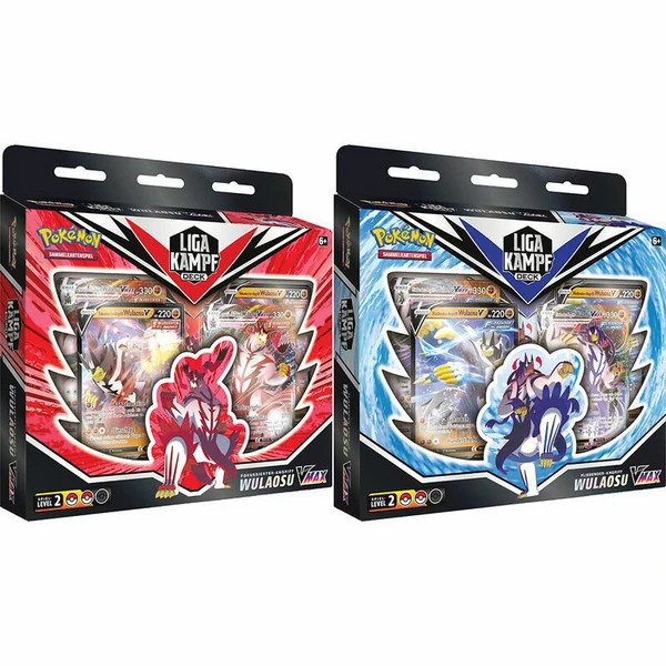 Pokemon TCG - Fokussierter Stil & Fließender Stil Wulaosu VMAX Lucky Box - deutsch 