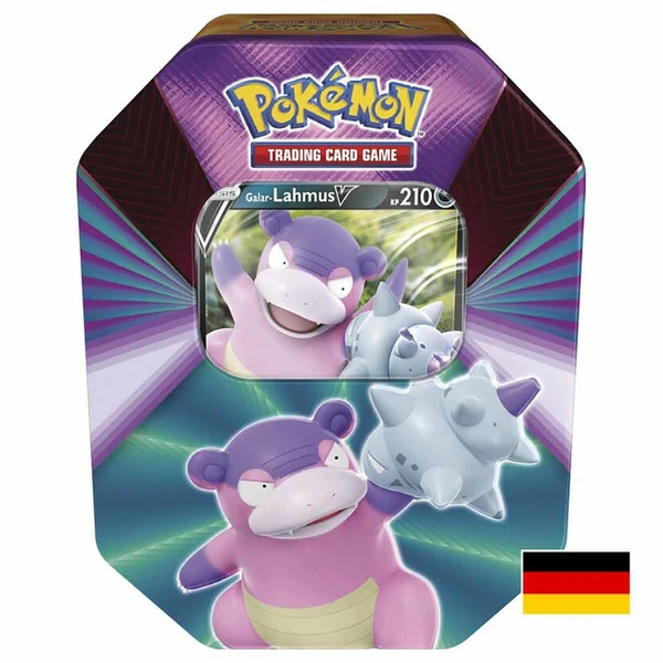 Pokemon TCG - Schwert und Schild Tin Box Galar-Lahmus-V (german)
