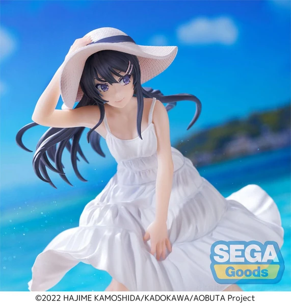 Mai Sakurajima: Summer Dress - Rascal Does Not Dream of a Bunny Girl Senpai - Luminasta - Statue - Sega