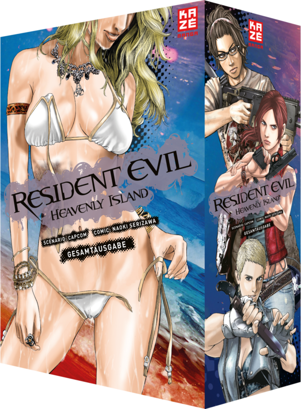 Resident Evil – Heavenly Island – - Kaze - Box: Gesamtausgabe (Band 01 - 05)