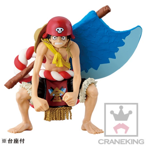 Ruffy Monkey D. One Piece Scultures Film Gold Banpresto