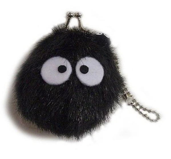 Rußmännchen/ Susuwatari Plüsch - Mini Geldbörse - Studio Ghibli