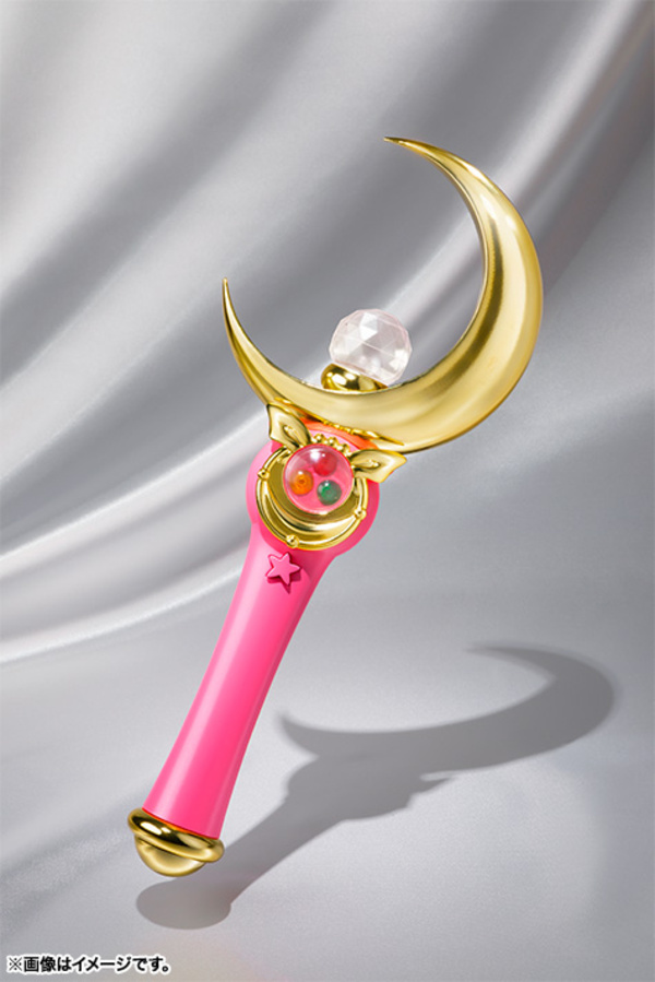 Sailor Moon Mondstab - 1/1 Proplica - mit LEDs - 2. Neuauflage