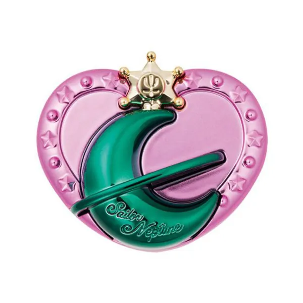Sailor Neptun Verwandlungsfüller - Spiegel Brosche - Sailor Moon Henshin Compact Mirror - Stick and Rod Arrange