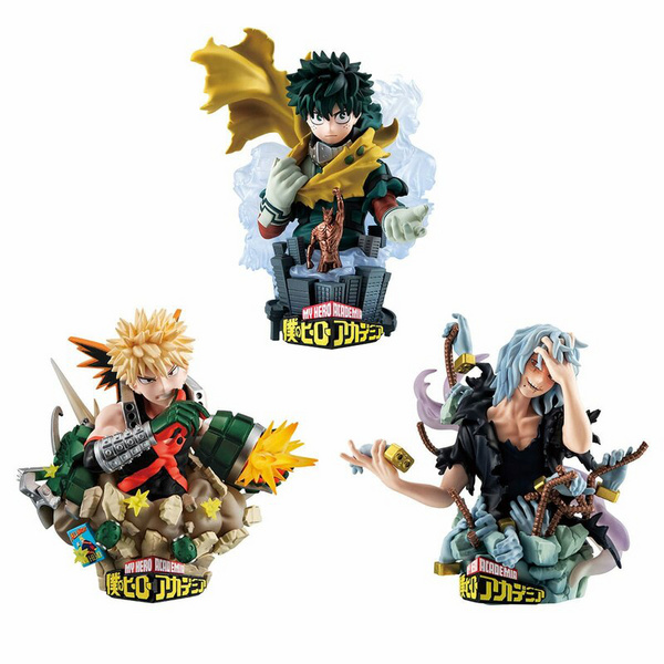 Set - Special Edition - My Hero Academia Petitrama EX Series - Megahouse (3 Figuren+Bonus)