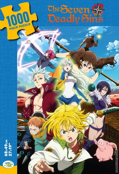 Seven Deadly Sins - Puzzle Characters (1000 Teile) - Level 42