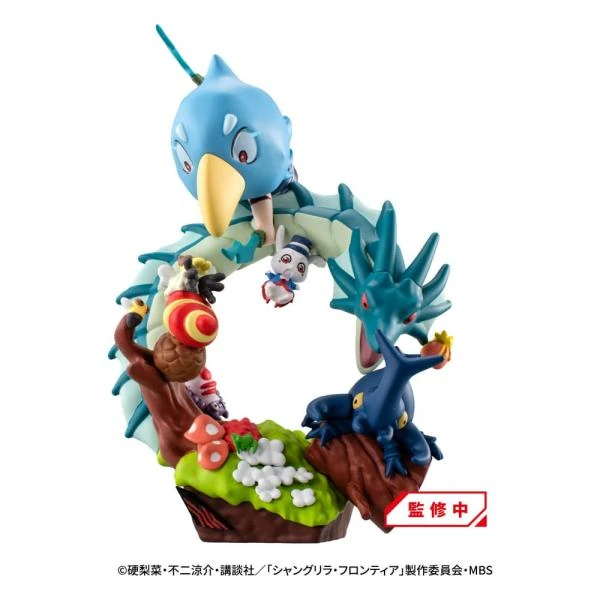 Lucky Box - Shangri-La Frontier Petitrama EX Series vs Monster Diorama Collection Set - Megahouse