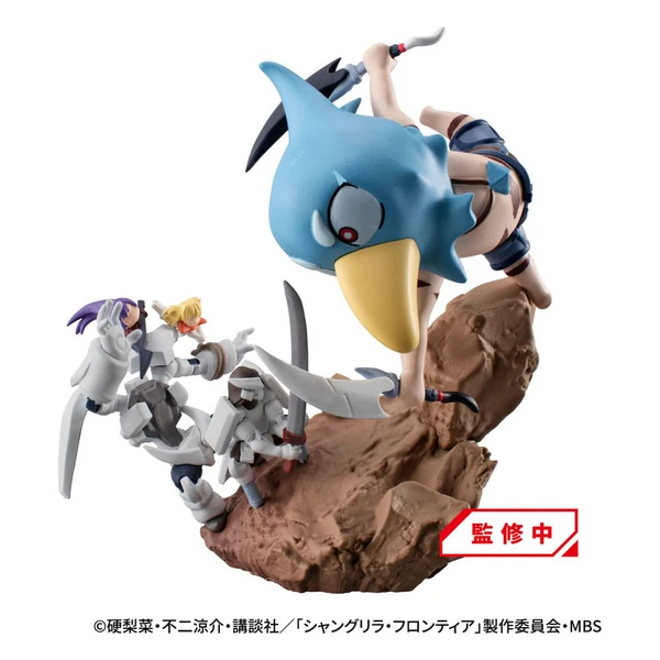 Lucky Box - Shangri-La Frontier Petitrama EX Series vs Monster Diorama Collection Set - Megahouse