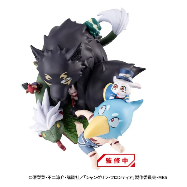 Lucky Box - Shangri-La Frontier Petitrama EX Series vs Monster Diorama Collection Set - Megahouse