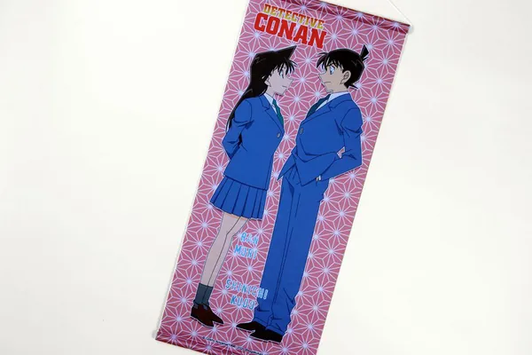 Shinichi & Ran - Detektiv Conan Wallscroll - Sakami