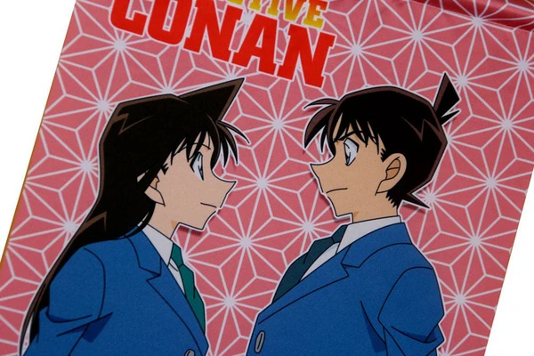 Shinichi & Ran - Detektiv Conan Wallscroll - Sakami